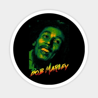 Bob Marley Illustration Shirt Magnet